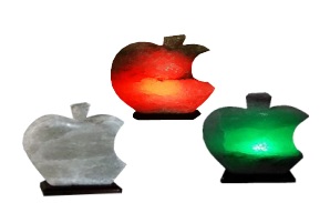 Соляной светильник "Яблоко- Арple" 2-4 кг