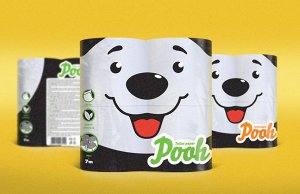 Pooh 2 слоя /4 рул - туалетная бумага /2сл