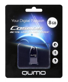 USB2.0 FlashDrives 8Gb QUMO Cosmos цвет Dark