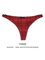 ЖЕНСКИЕ ТРУСЫ СТРИНГИ  INDEFINI &quot;(АРТ.110432)