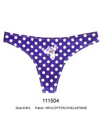 ЖЕНСКИЕ ТРУСЫ СТРИНГИ  INDEFINI &quot;(АРТ.111504)