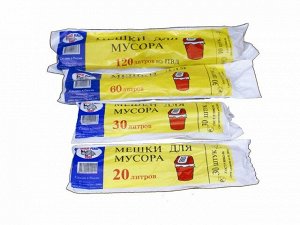 MULTI PLAST Мешки д/мусора  60л*30шт