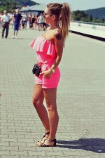 Ч Комбинезон-волан