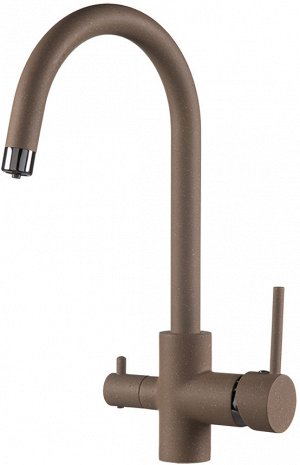 Смеситель Смеситель одноручный(35мм) для кухни с подключением к фильтру с питьевой водой,бежевый Z35-28-Beige