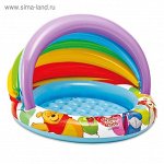Бассейн Винни Пух с надувным дном 102х69 см, от 1-3 лет 57424NP 573818