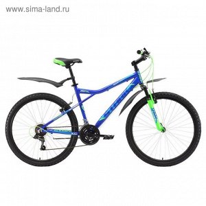 Велосипед 26" Stark Slash 1 V, 2017, цвет сине-зеленый, размер 16"   2099788