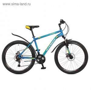 Велосипед 26" Stinger Element D, 2017, цвет синий, размер 18"
