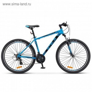 Велосипед 27,5" Stels Navigator-500 V, 2017, цвет синий, размер 19"