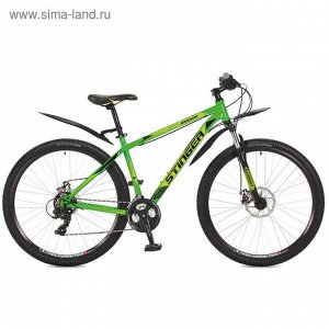 Велосипед 29" Stinger Aragon, 2017, цвет зелёный, размер 18"