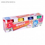 Набор теста для лепки &quot;Фиксики&quot; 4 шт по 50 г 450PD-FIX   1991413