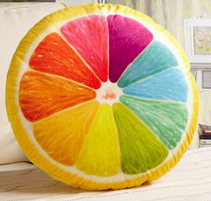 Подушка-одеяло "Разноцветный апельсин"