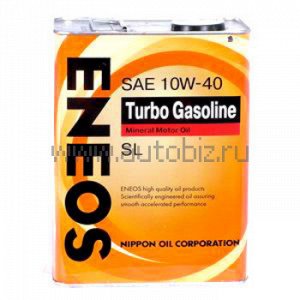 94836 Eneos Gasoline TURBO /mineral/ SL 10w40 4л (1/6), Ens-