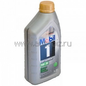 36746 Mobil-1 5w30 SM/CF 1л /ESP FORM/ (бен./диз., синт. для дв. с каталич. нейтрализатором) (1/12), 152622