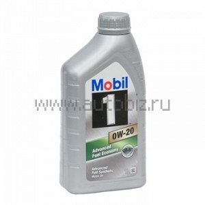 47302 Mobil-1 0w20 SN/CF, ILSAC GF-5 1л /Advanced Fuel Economy/ (универсальная синтетика) (1/12), 152560