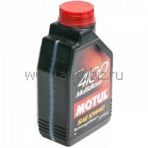 32299 MOTUL 4100 Multidiesel 10W40 CF 1л (дизельное п/синтетика) (1/12), 100258