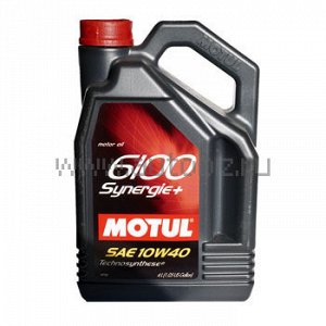 32320 MOTUL 6100 Synergie 10W40 SN/CF 4л (универсальное, п/синтетика) (1/4), 101491