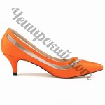 туфли женские, цвет оранжевый