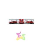 Закладка-линейка Красный автомобиль 5-04-0163