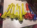 Колышек в грунт для солнцезащитного зонта микс