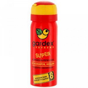 Gardex Промо-набор: Extreme SUPER Аэроз 80 мл от комаров + Extreme спрей от комаров 14 мл в подарок