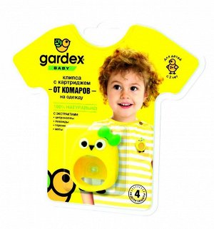 Gardex GARDEX  Baby Клипса от комаров со сменным картриджем