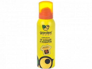 Gardex GARDEX  Baby Аэрозоль от клещей и комаров на одежду 100 мл