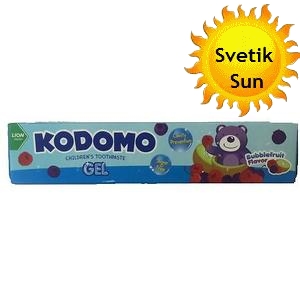 LION "Кодомо" Зубная паста 40гр "Фруктовый аромат" гелевая (0.5+)