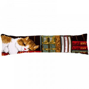 Набор для вышивания "VERVACO" PN-0148238 "Спящая кошка" 20 х 80 см