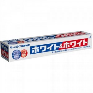 Зубная паста "White&White" с двойным отбеливающим эффектом (в коробке) 150 г/80