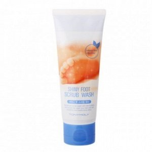 Tony Moly Скраб для ног Tony Moly Shiny Foot Scrub Wash      Эффективный скраб для ног для ежедневного ухода, отшелушивает омертвевшие частички кожи и при этом увлажняет и дезодорирует кожу ног.