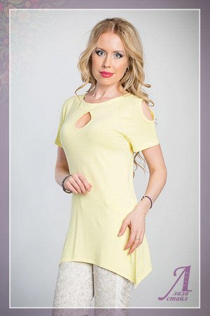 Блуза-Туника, М-173 Желтый
