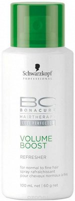 Schwarzkopf Bonacure Volume Boost Refresher Освежающий спрей, придающий объем тонким и слабым волосам 100 мл