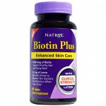 Natrol Биотин 5000мкг плюс лютеин 10мг