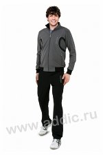 Костюм спорт. муж. MSC12-3988 (т.сер