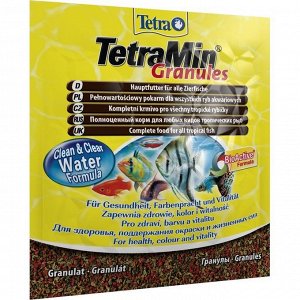 TetraMin Granules корм в гранулах 15 г (sachet)