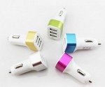 Автомобильное USB зарядное устройство с тремя входами