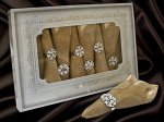 Скатерть + салфетки + кольца для салфеток