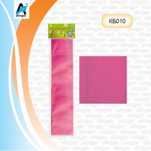 Канцелярия Крепированная бумага Стандарт 50*250см Ярко-розовый, по середине цвет светлее выцвела