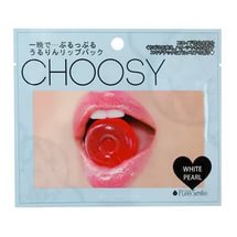 026365 "Choosy" "White Pearl" Восстанавливающая маска для губ с коллоидами платины 3мл 1/400
