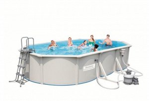 Стальной овальный бассейн Hydrium Oval Pool Set