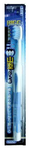 815700 "EBISU" Зубная щетка (с комбинированным W-образным срезом ворса и прорезиненной ручкой. Средней жёсткости), 1/360