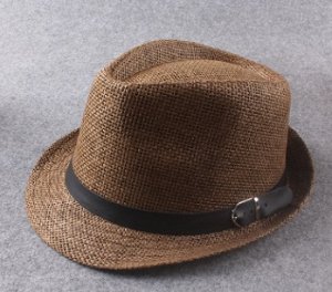 шляпа мужская с ремешком
