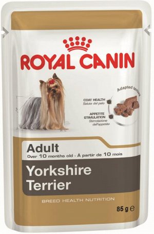 Йоркширский терьер (паштет) 12Х0,085 кг корм для собак