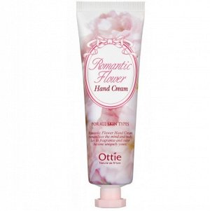 Увлажняющий цветочный крем для рук Ottie Romantic Flower Hand Cream, 50ml
