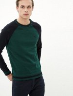 Patterned Jumper Green
