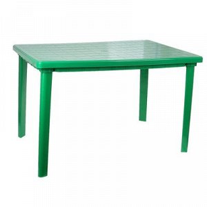Стол прямоугольный, размер 120 х 85 х 75 см, цвет зелёный