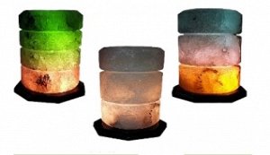 Соляной светильник "Свеча резная" 3-5 кг