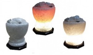 Соляной светильник "Кубок огня" 4-5 кг