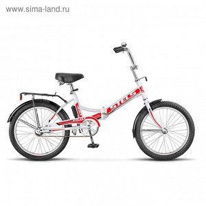 Велосипед 20" Stels Pilot-410, 2016, цвет белый/красный, размер 13,5"