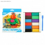 Пластилин 12 цветов 240 г &quot;Классика&quot;